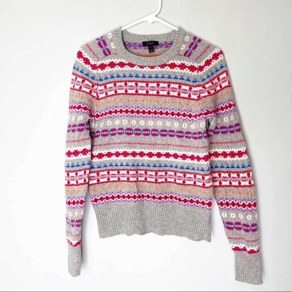 J Crew Wool Sweater Size Medium
